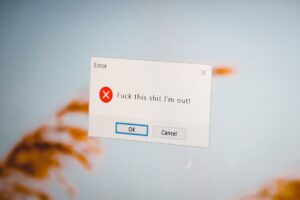 Errores en una landing page